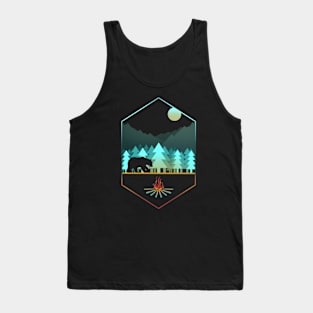 A wild campfire Tank Top